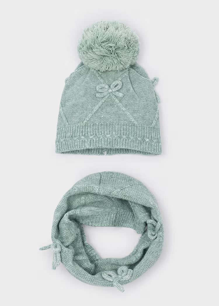 MAYORAL KIDS HAT & SCARF SET