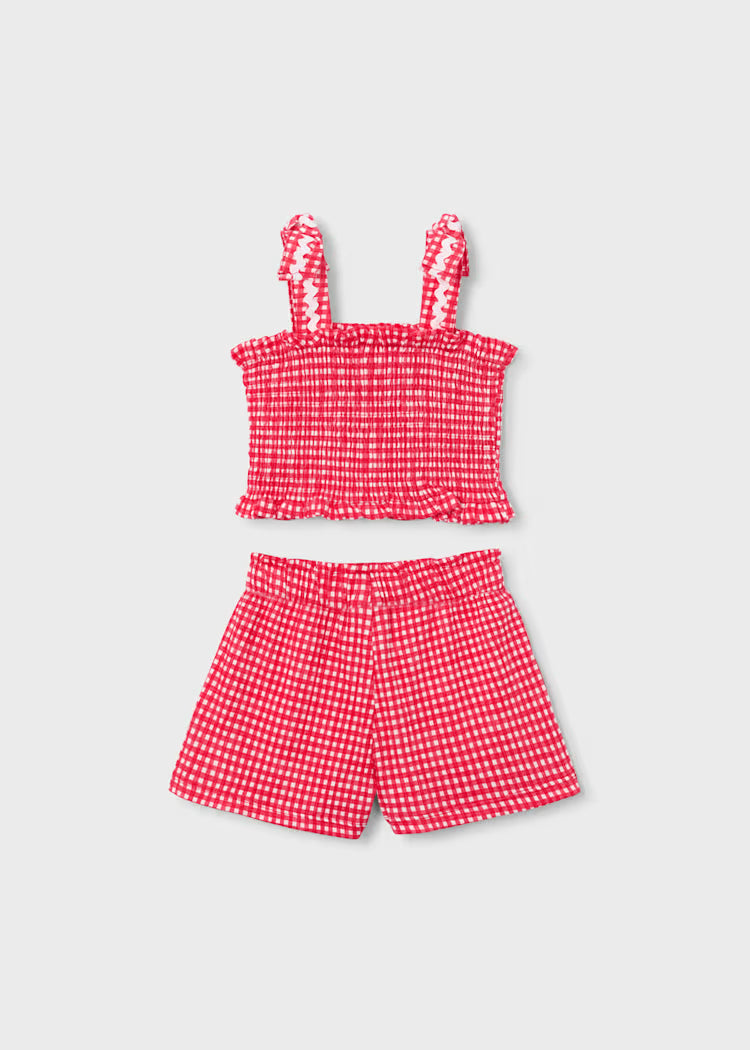 MAYORAL GIRLS TOP AND SHORT SET