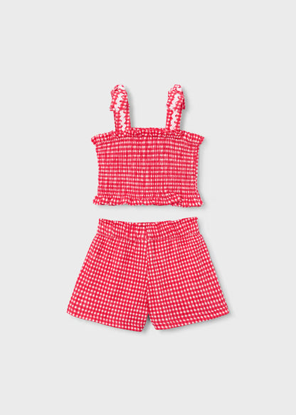 MAYORAL GIRLS TOP AND SHORT SET