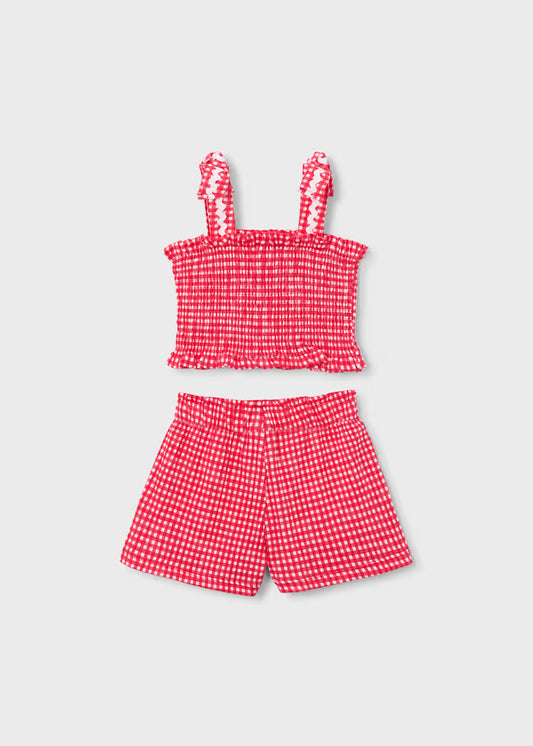MAYORAL GIRLS TOP AND SHORT SET