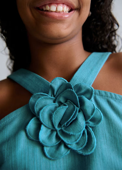 MAYORAL GIRLS FLOWER TOP SET