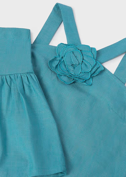 MAYORAL GIRLS FLOWER TOP SET