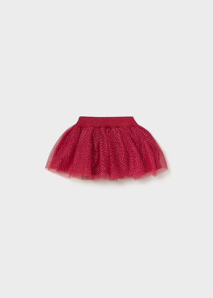 MAYORAL GIRLS SET KNIITED TULLE SKIRT