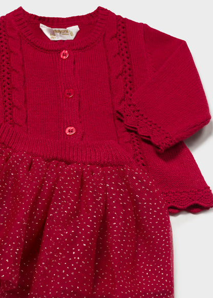 MAYORAL GIRLS SET KNIITED TULLE SKIRT