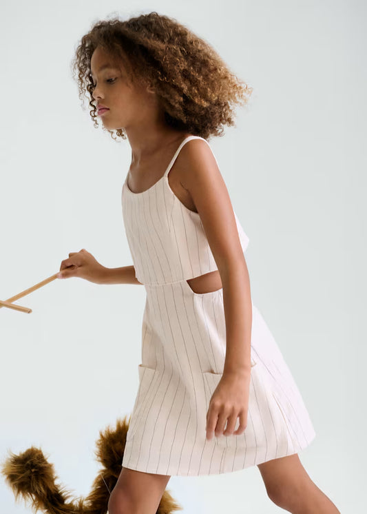 MAYORAL SHORT JUMPSUIT WITH SLITS FOR GIRLS