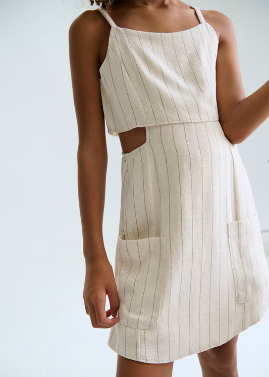 MAYORAL SHORT JUMPSUIT WITH SLITS FOR GIRLS