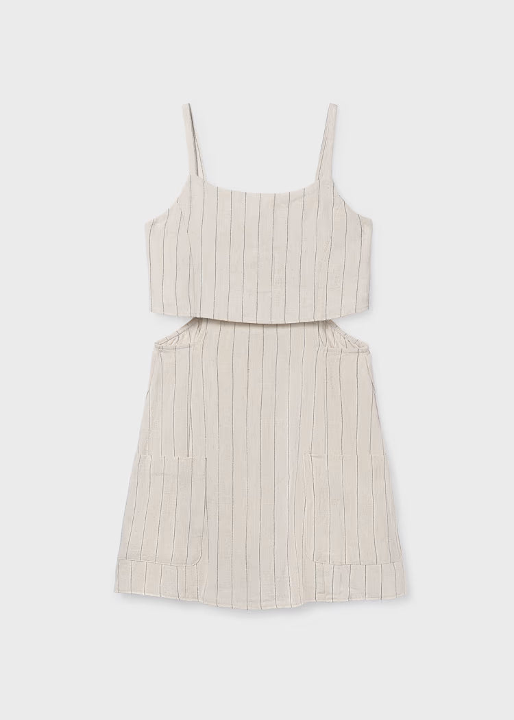 MAYORAL SHORT JUMPSUIT WITH SLITS FOR GIRLS