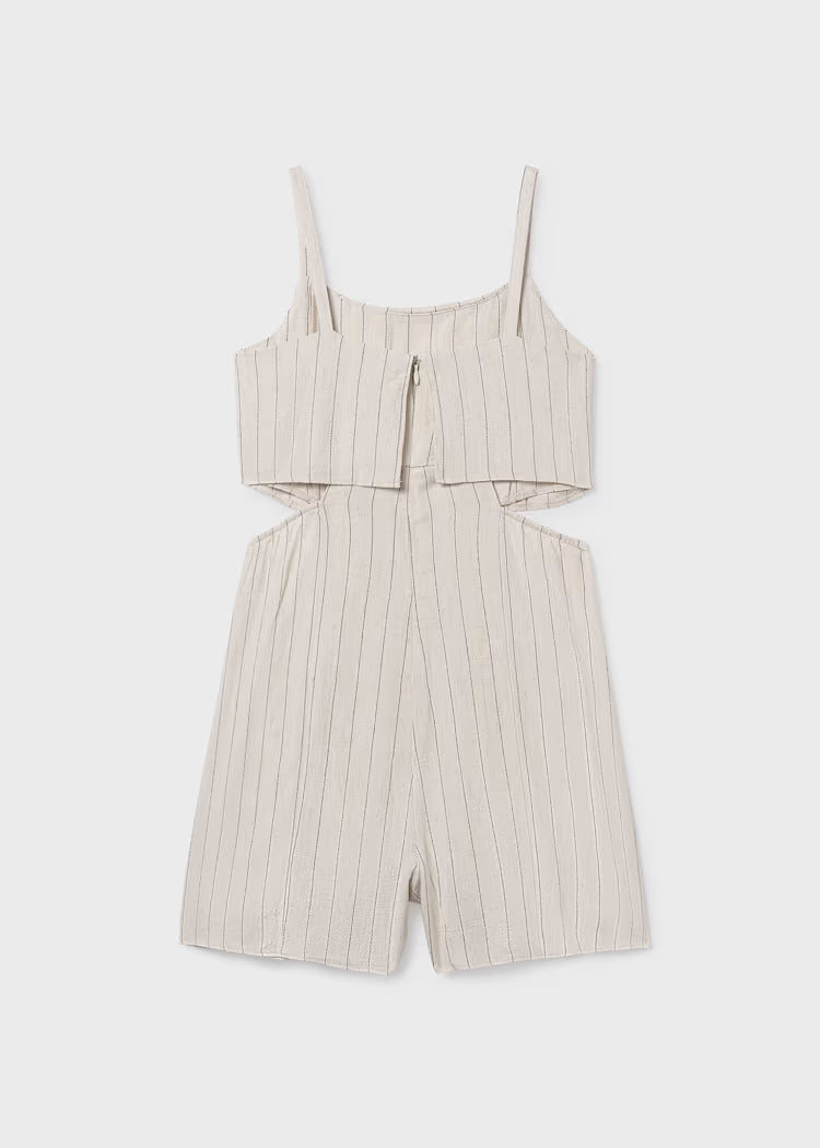 MAYORAL SHORT JUMPSUIT WITH SLITS FOR GIRLS