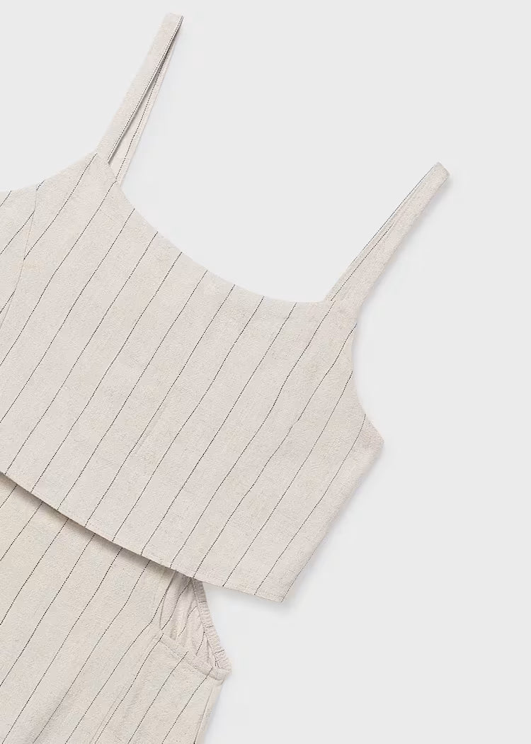 MAYORAL SHORT JUMPSUIT WITH SLITS FOR GIRLS