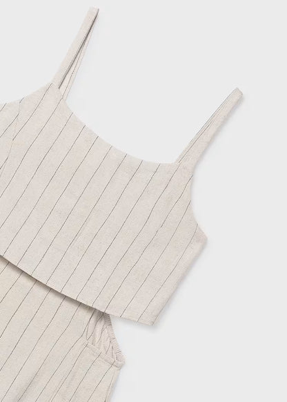 MAYORAL SHORT JUMPSUIT WITH SLITS FOR GIRLS