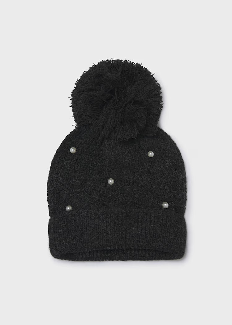 MAYORAL GIRLS KNITTED PEARLS BEANIE