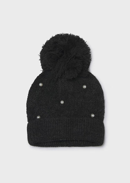 MAYORAL GIRLS KNITTED PEARLS BEANIE