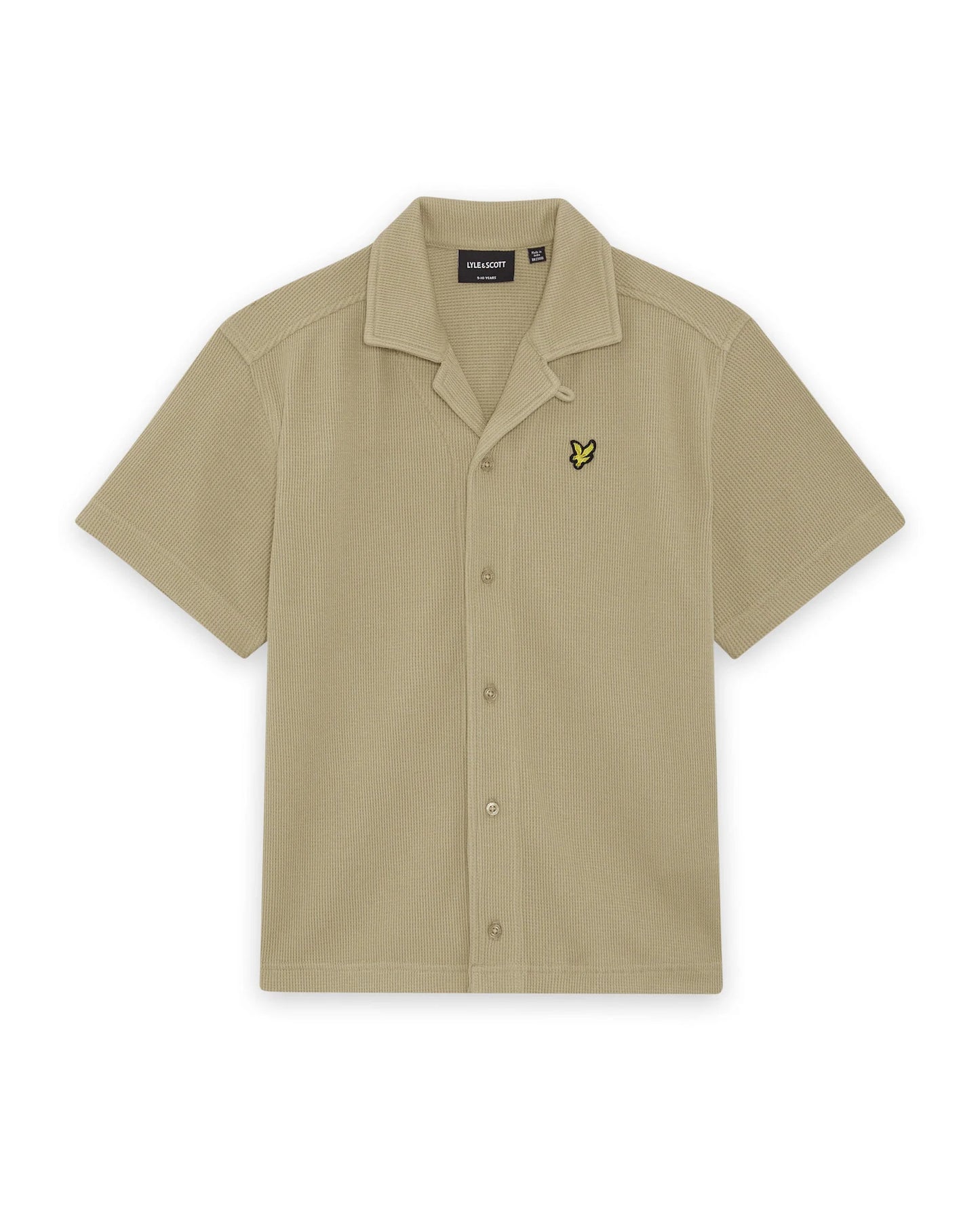 LYLE & SCOTT KIDS WAFFLE SS SHIRT