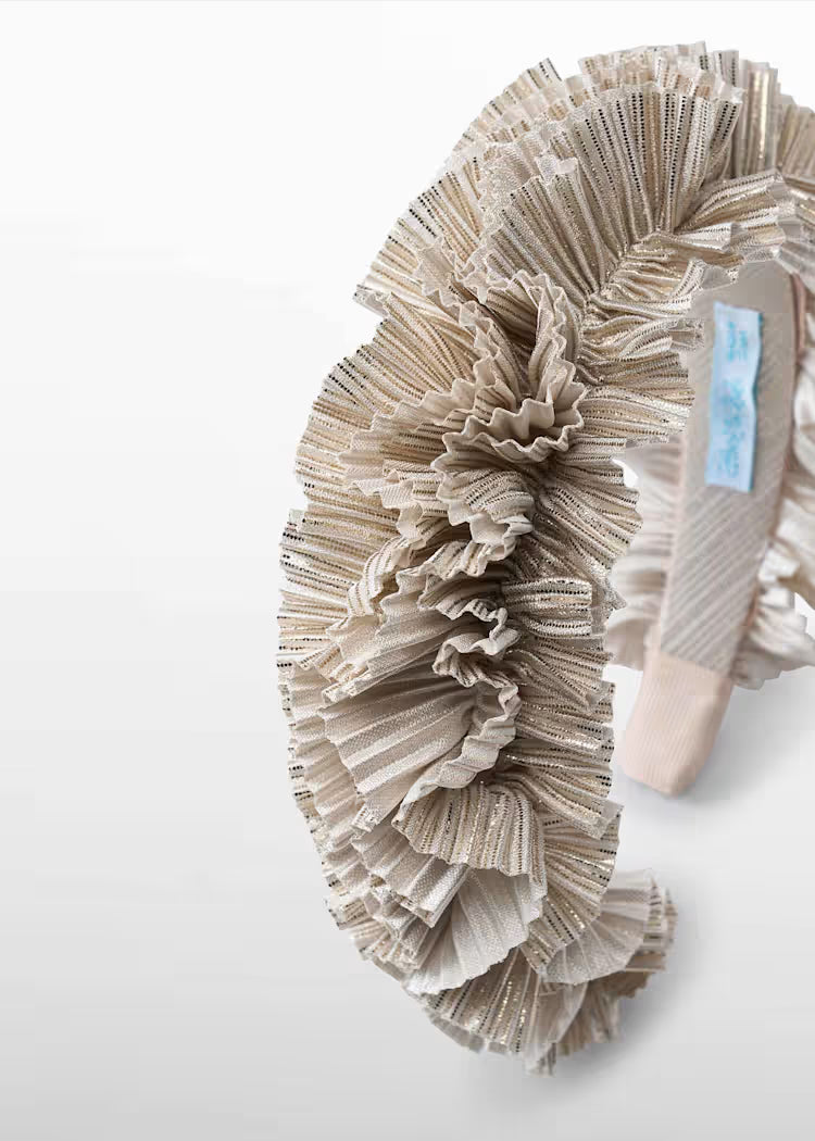 MAYORAL ABEL&LULA PLEATED KNIT HEADBAND