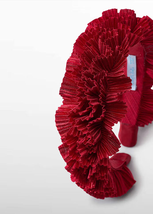 MAYORAL ABEL&LULA GIRLS PLEATED KNIT HEADBAND