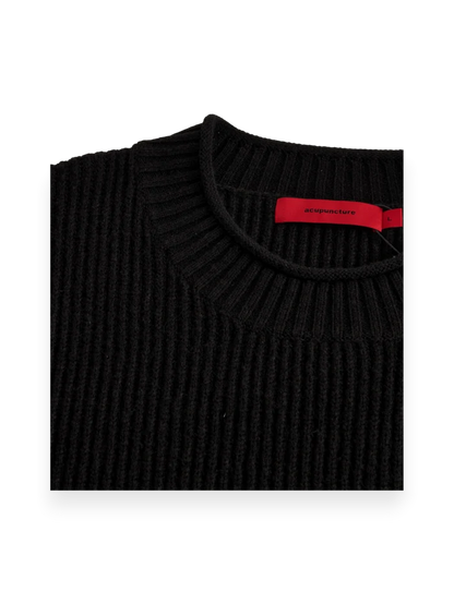 ACUPUNCTURE FASHION RIB COMPAT SWEATER