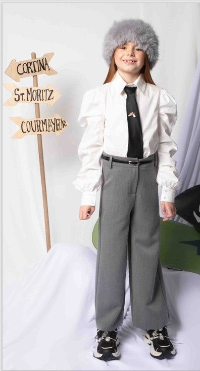 AKYTA FASHION GIRLS COLLAR SHIRT