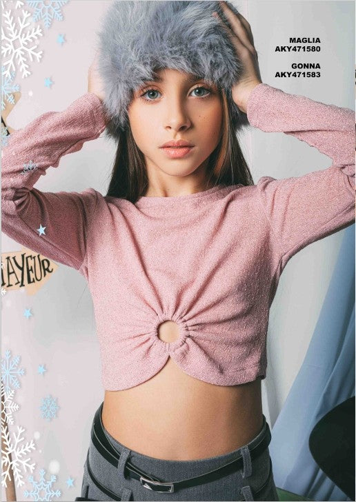 AKYTA FASHION LS SHINNY T SHIRT