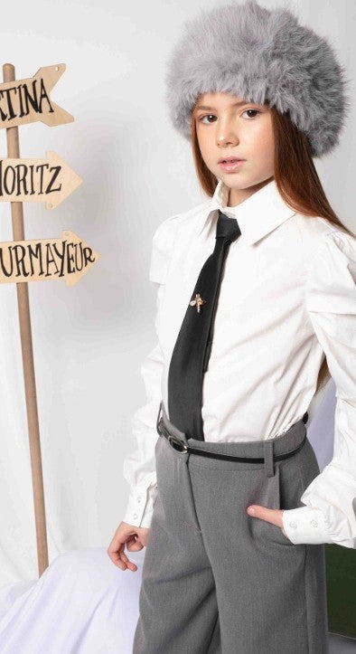 AKYTA FASHION GIRLS COLLAR SHIRT