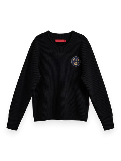 ACUPUNCTURE FASHION RIB COMPAT SWEATER