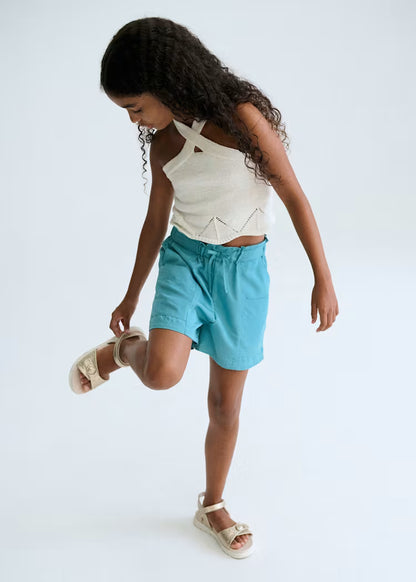 MAYORAL GIRLS HALTER TOP AND TIES