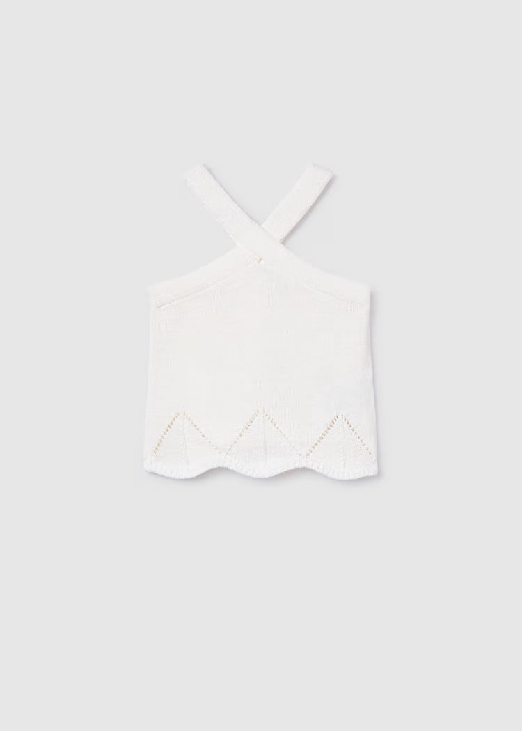 MAYORAL GIRLS HALTER TOP AND TIES