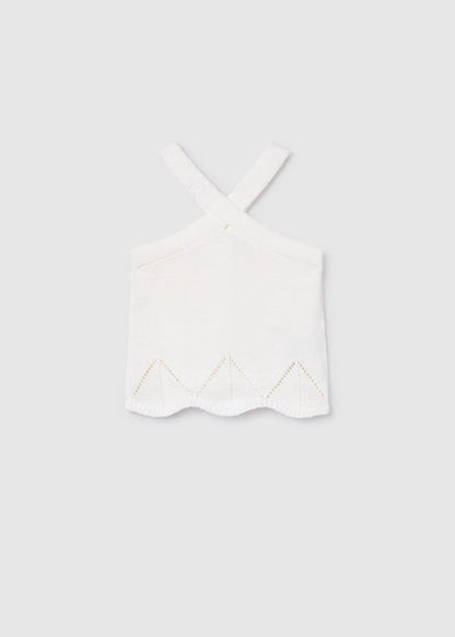 MAYORAL GIRLS HALTER TOP AND TIES