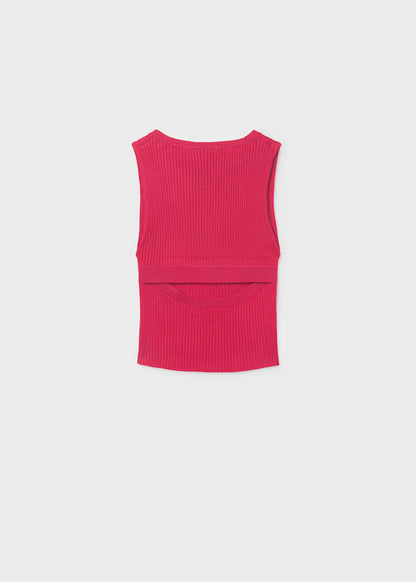 MAYORAL KNITTED CUT OUT TOP