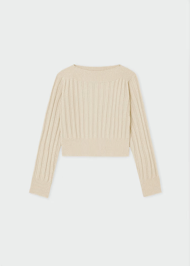 MAYORAL GIRLS KNITTED RIBBED PULLOVER