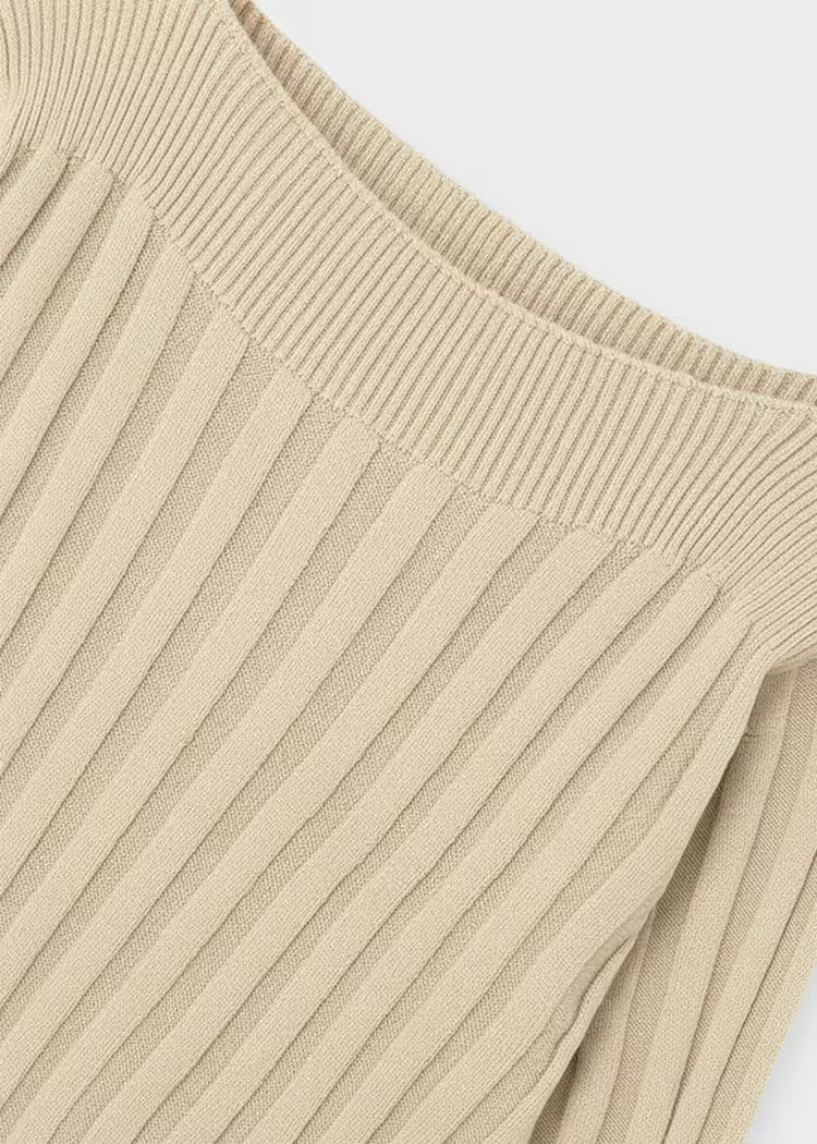 MAYORAL GIRLS KNITTED RIBBED PULLOVER