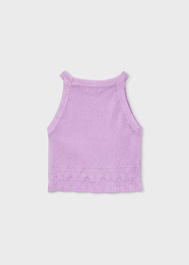 MAYORAL GIRLS KNITTED TANK TOP