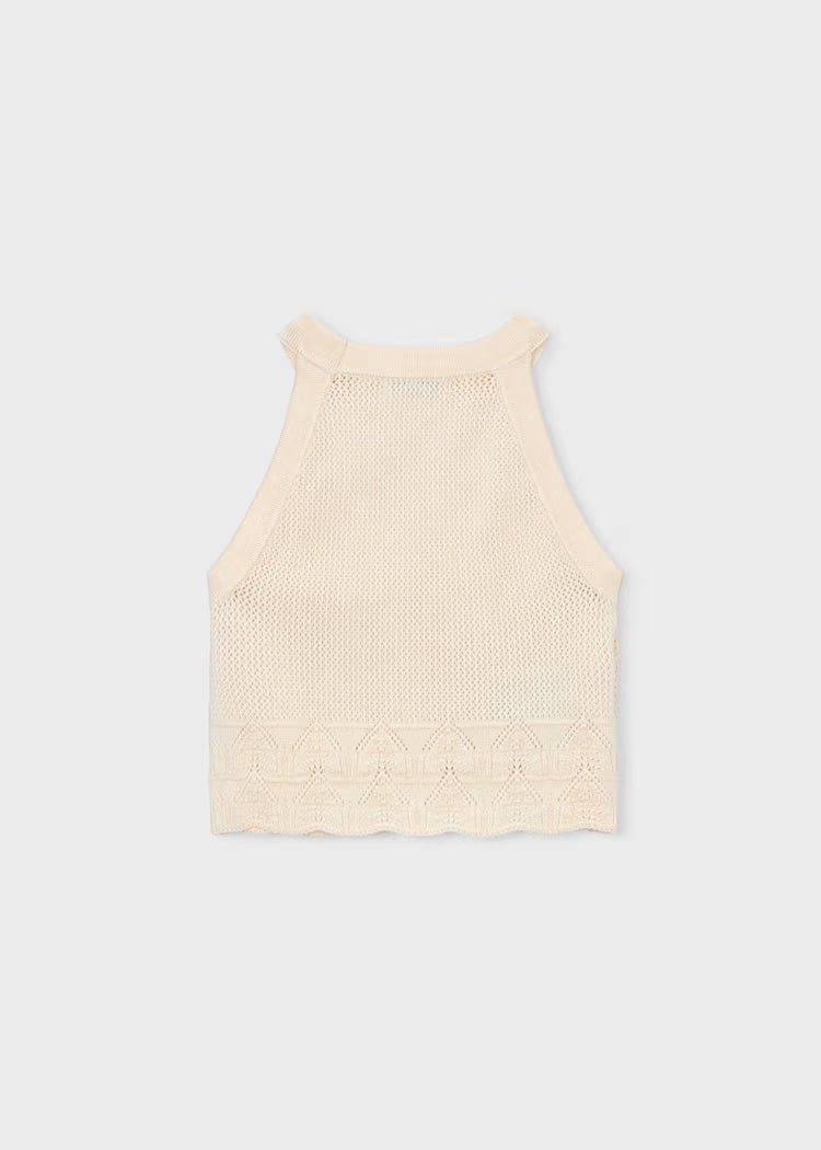 _MAYORAL SLEEVELESS KNITTED TOP
