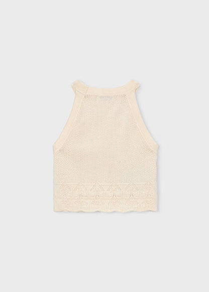 _MAYORAL SLEEVELESS KNITTED TOP