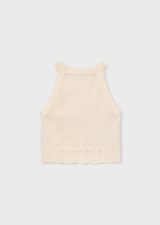 _MAYORAL SLEEVELESS KNITTED TOP
