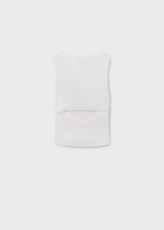 MAYORAL GIRLS CUT OUT TANK TOP