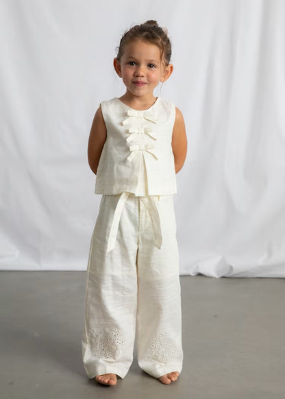 MAYORAL COTTON LINEN TOP