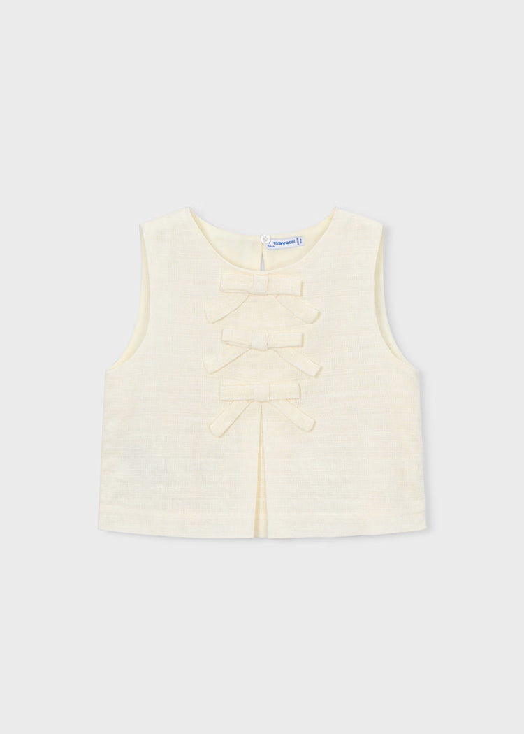 MAYORAL COTTON LINEN TOP