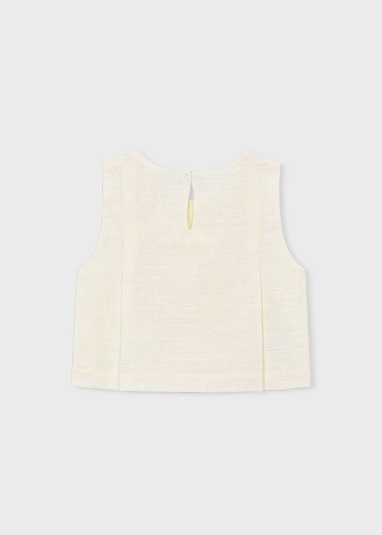 MAYORAL COTTON LINEN TOP