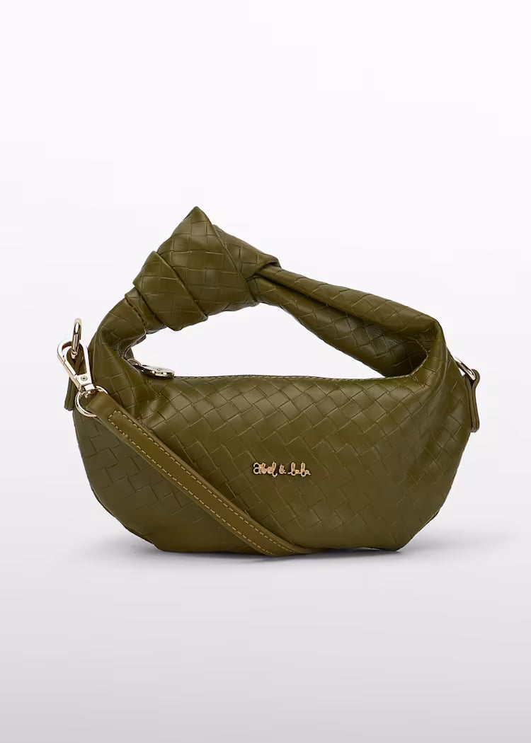 ABEL & LULA GIRLS BRAIDED LEATHERETTE BAG