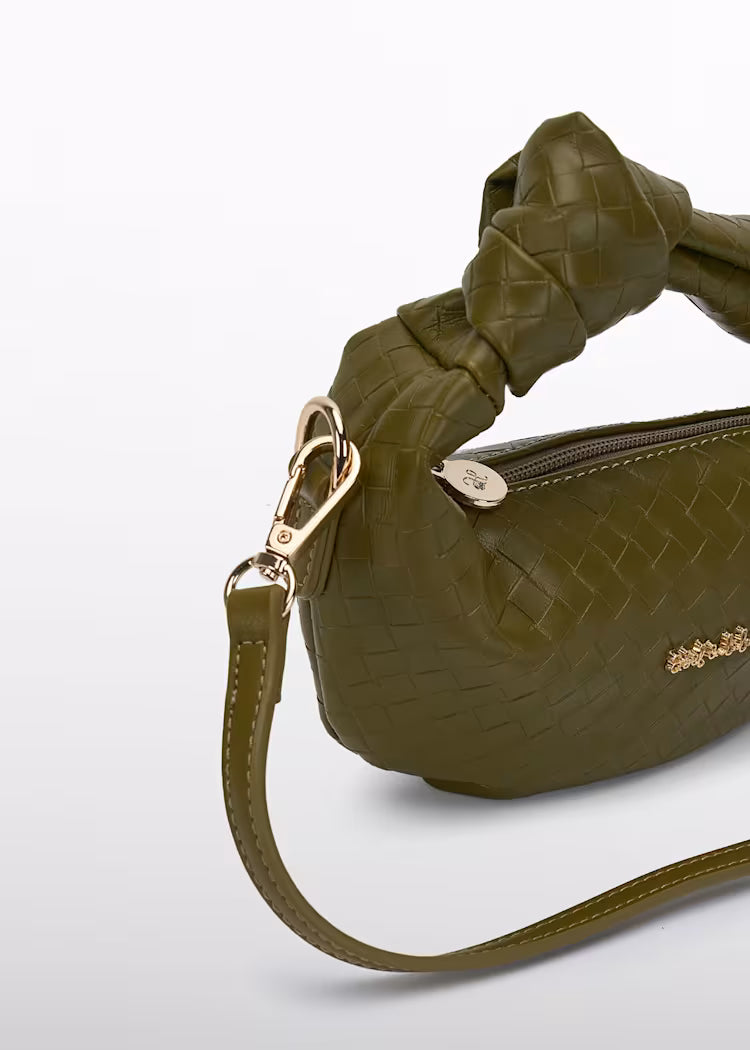 ABEL & LULA GIRLS BRAIDED LEATHERETTE BAG