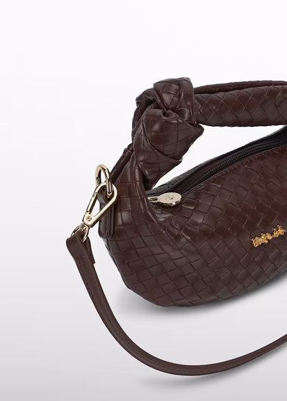 ABEL & LULA GIRLS LEATHERETTE BRAIDED BAG