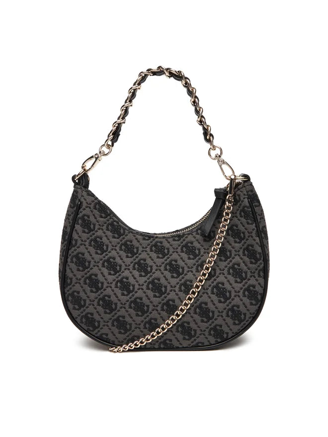 GUESS JEANS GIRLS JACQUARD HOBO BAG