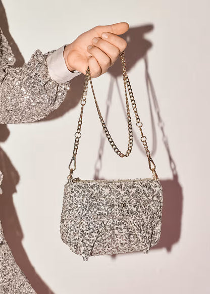 ABEL & LULA KIDS ALLOVER SEQUINS HANDBAG