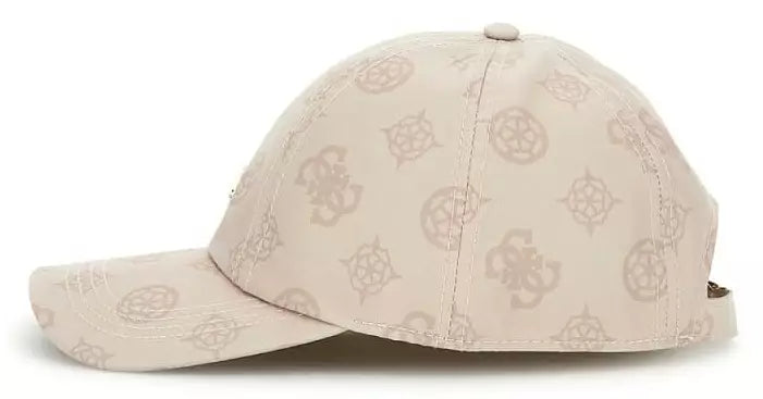 GUESS PRNTD PEONE ALLOVER BASEBALL CAP