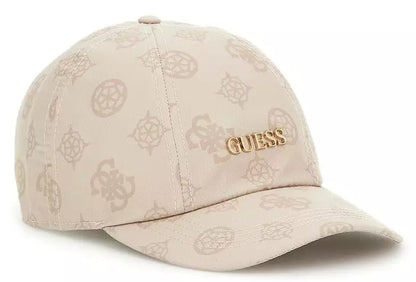 GUESS PRNTD PEONE ALLOVER BASEBALL CAP
