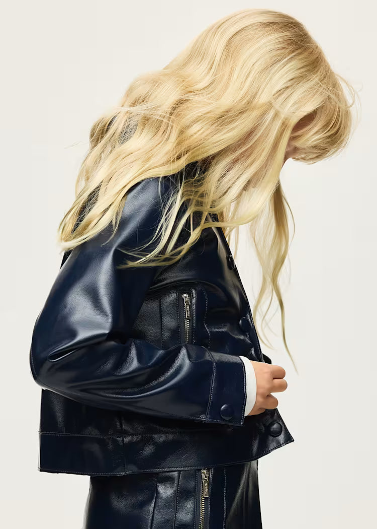 MAYORAL GIRLS PATENT LEATHER JACKET