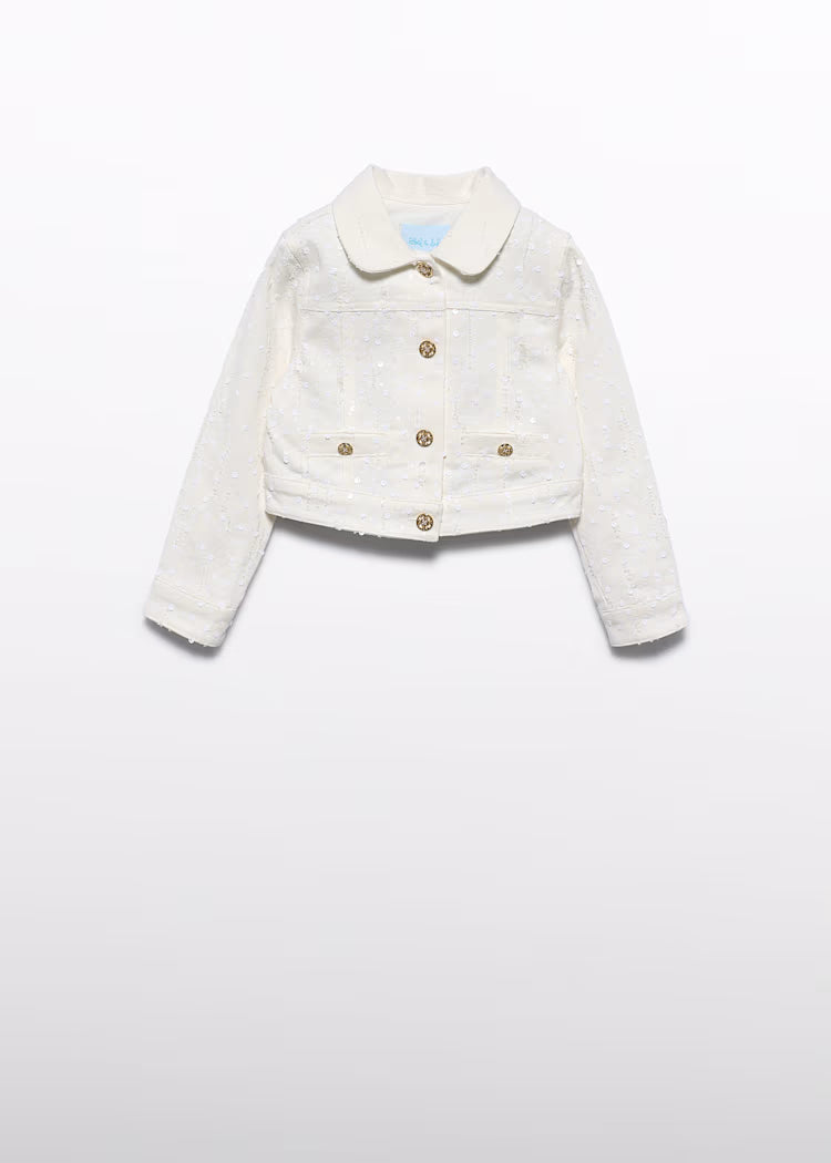 ABEL & LULA GIRL'S SEQUIN JACKET