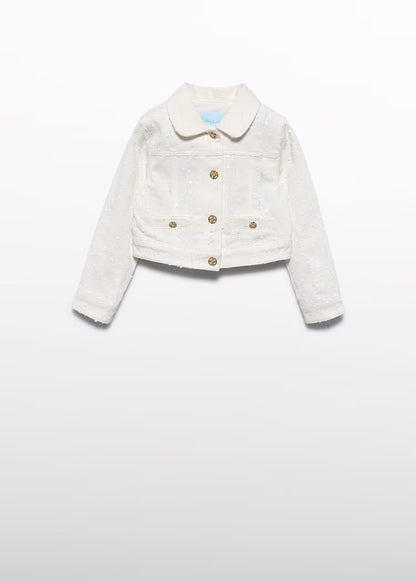 ABEL & LULA GIRL'S SEQUIN JACKET