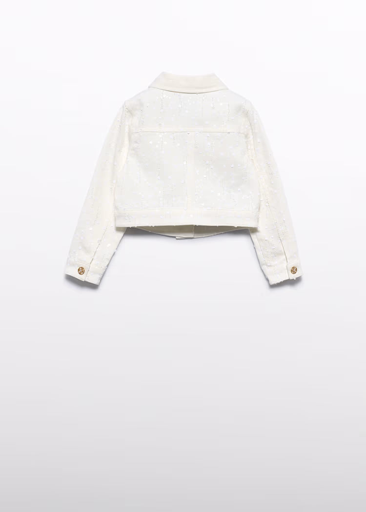 ABEL & LULA GIRL'S SEQUIN JACKET