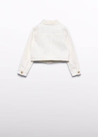 ABEL & LULA GIRL'S SEQUIN JACKET